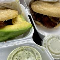   at Los Chamos Arepas in Carolina