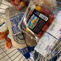 Shopping cart choices at PCC Community Markets - Central District in Seattle