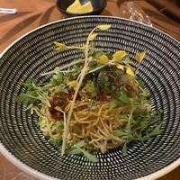 Chilled chili garlic noodles  at Mandalay Bay Hotel - Noodle Shop in Las Vegas