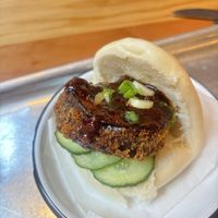 Aubergine bao  at Yum Bun - Food Stall in London
