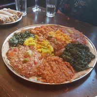 Vegan selection for two (more like four!) at Mosob in West London