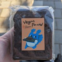 Chocolate pound cake at Dotori 도토리 in Seoul