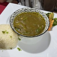 Coconut curry  at YOSH in Serrekunda
