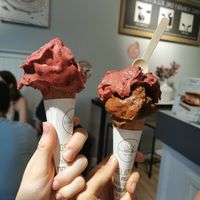 Straciatella at Gelateria La Romana in Valencia