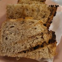 Grilled bread at To Choriátiko - Το χωριάτικο in Aridaia