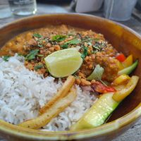 Vegetable curry at Brouw in Ouddorp