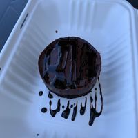 Vegan chocolate cake!  at Oh My Cod! in Mahone Bay