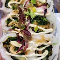 Vegan rolls at LHR - YO! Sushi - T3 in West London