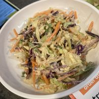 Cabbage salad  at LHR - YO! Sushi - T3 in West London