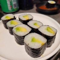 Avocado maki at LHR - YO! Sushi - T3 in West London