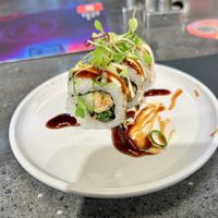 Yasai roll  at LHR - YO! Sushi - T3 in West London