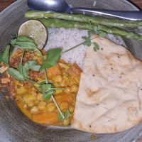 Vegan Curry at Strandclub Zee in Ouddorp