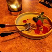 Vegan chocolate cheesecake at MarktZes in Domburg