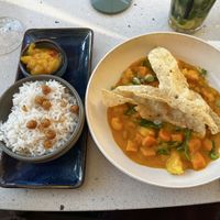 Vegan Chickpea Curry  at MarktZes in Domburg
