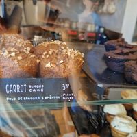 Some vegan cakes at Picnic in Sagres
