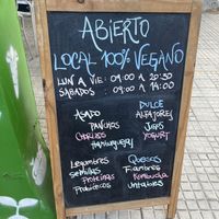 Horarios   at La Despensa Vegana in Montevideo