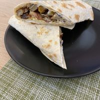 Wraps  at Veganissimo in Santorini