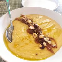 Fava at Veganissimo in Santorini