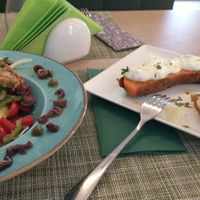  at Veganissimo in Santorini