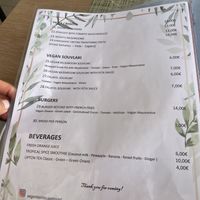   at Veganissimo in Santorini