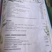   at Veganissimo in Santorini