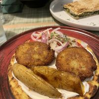 Falafel   at Veganissimo in Santorini