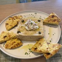 Fava dip   at Veganissimo in Santorini