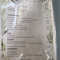   at Veganissimo in Santorini