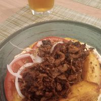  at Veganissimo in Santorini