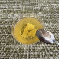 Vegan jello  at Veganissimo in Santorini