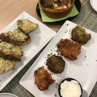   at Veganissimo in Santorini