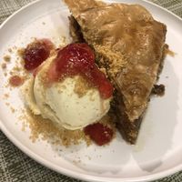   at Veganissimo in Santorini