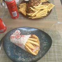   at Veganissimo in Santorini