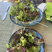   at Veganissimo in Santorini