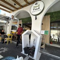   at Veganissimo in Santorini