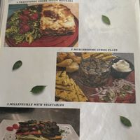   at Veganissimo in Santorini