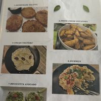   at Veganissimo in Santorini