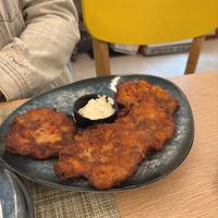   at Veganissimo in Santorini