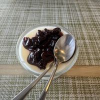 New York cheesecakee  at Veganissimo in Santorini