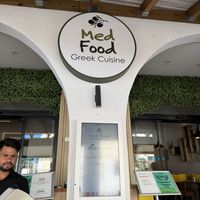   at Veganissimo in Santorini