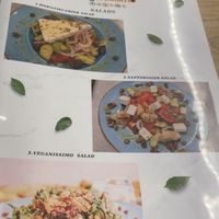   at Veganissimo in Santorini