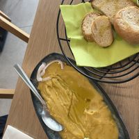   at Veganissimo in Santorini