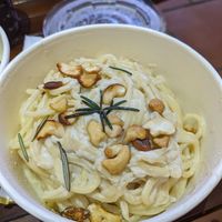 'Creamy Pasta' at Thong Dong Vegan Kitchen & Cafe in Lao Cai