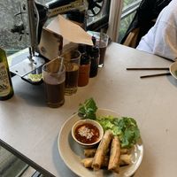 Spring Rolls  at Thong Dong Vegan Kitchen & Cafe in Lao Cai