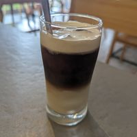 Soya Coffee (cold) at Thong Dong Vegan Kitchen & Cafe in Lao Cai