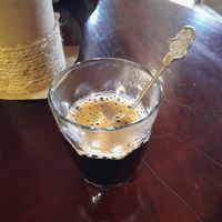 Black coffee (hot) at Thong Dong Vegan Kitchen & Cafe in Lao Cai