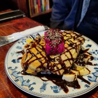 Pancakes at Thong Dong Vegan Kitchen & Cafe in Lao Cai