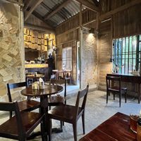 Nice interior  at Thong Dong Vegan Kitchen & Cafe in Lao Cai