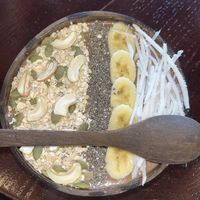 Chocolate smoothie bowl  at Thong Dong Vegan Kitchen & Cafe in Lao Cai