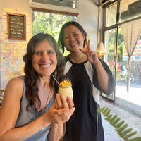 Vegan Mango Cheesecake   at Thong Dong Vegan Kitchen & Cafe in Lao Cai